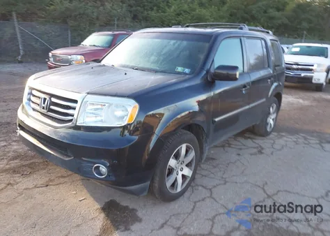 2015 Honda Pilot Touring from USA, damaged, VIN 5FNYF4H92FB004685